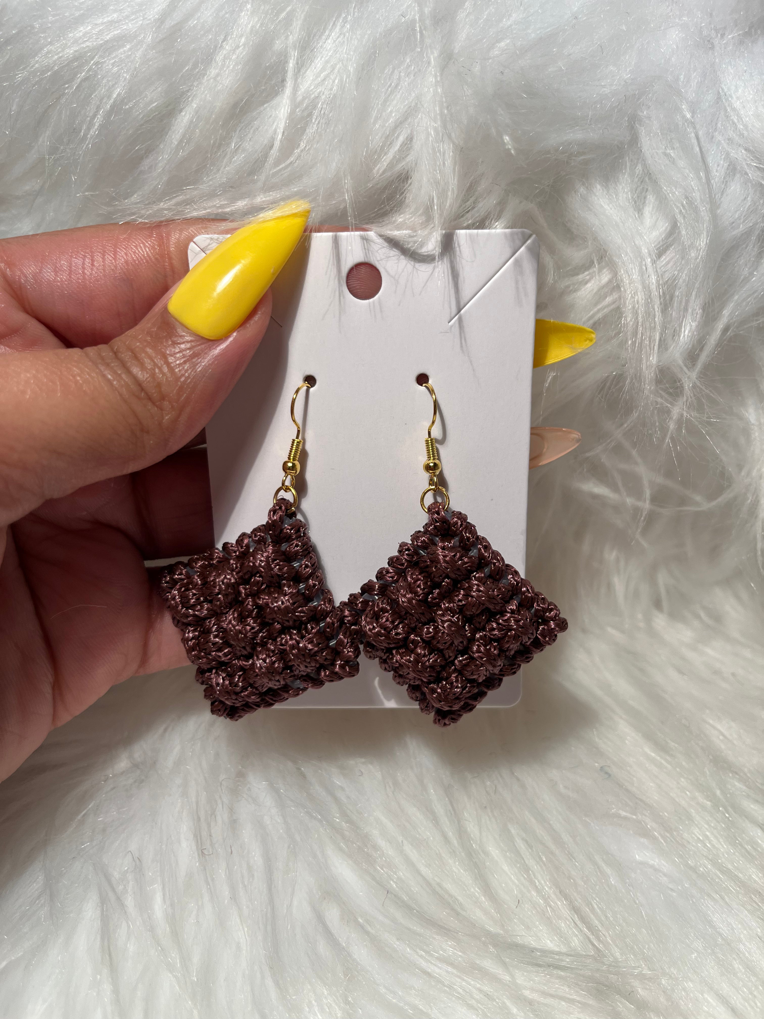 Duchess Earring - Brown