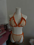 Duchess Bikini - Beige & Orange